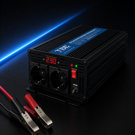 Invertor Auto 12V 220V, TED Electric TED000408, 300W, Unda Sinusoidala Pura