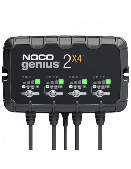 Noco Genius 2x4 Redresor 6V/12V 2A pentru 4 Acumulatori