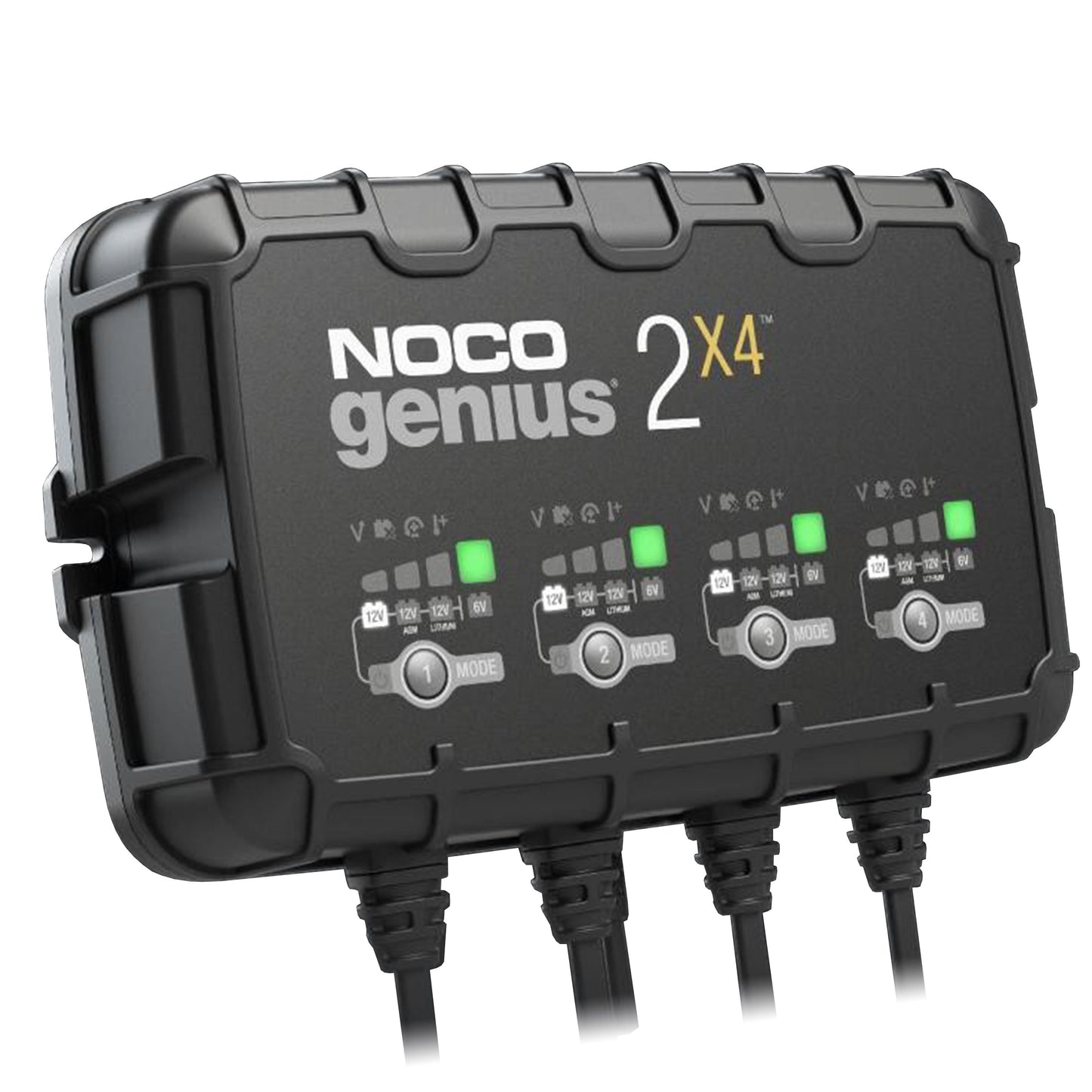 Noco Genius 2x4 Redresor 6V/12V 2A pentru 4 Acumulatori