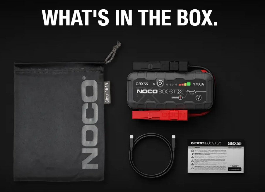 Robot Pornire Auto Noco GBX55, Jump Starter 12V, 1750A, Litiu-Ion