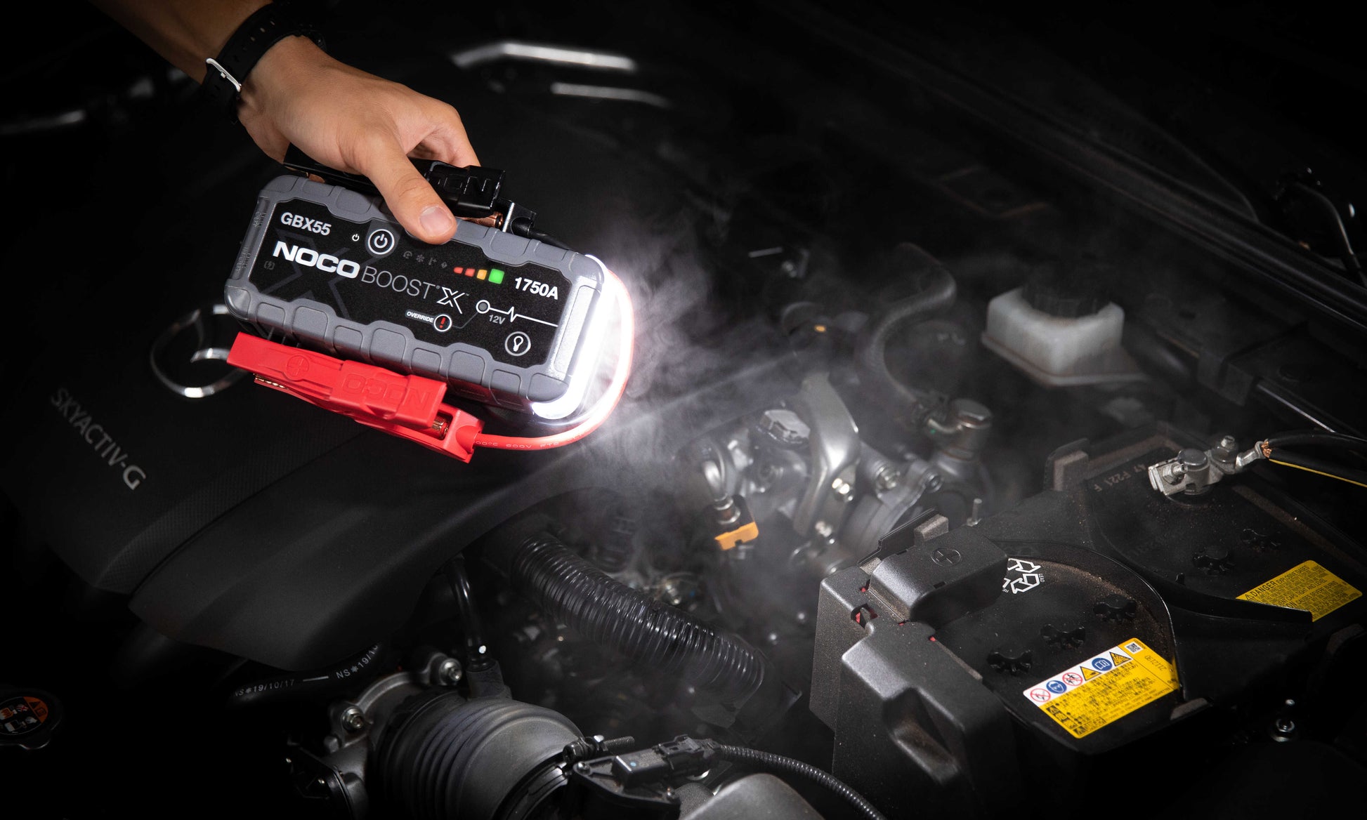 Robot Pornire Auto Noco GBX55, Jump Starter 12V, 1750A, Litiu-Ion
