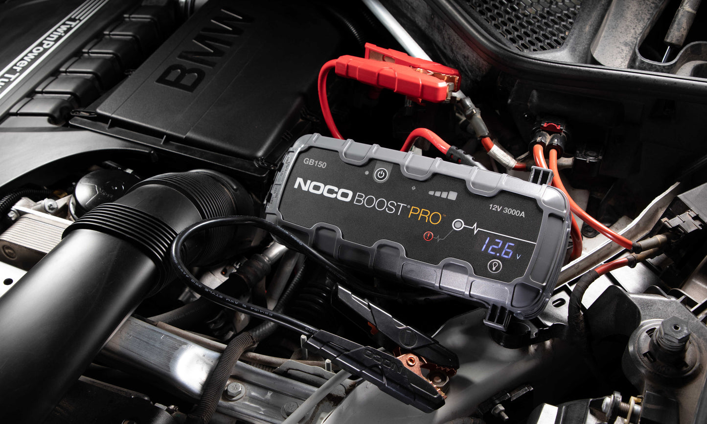 Robot Pornire Auto, Jump Starter Auto 12V Portabil, GB150, Curent Pornire 3000A Litiu-Ion